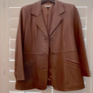 Woman’s leather jacket